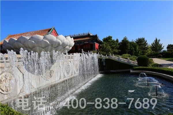 天寿陵园喷泉 天寿陵园喷泉